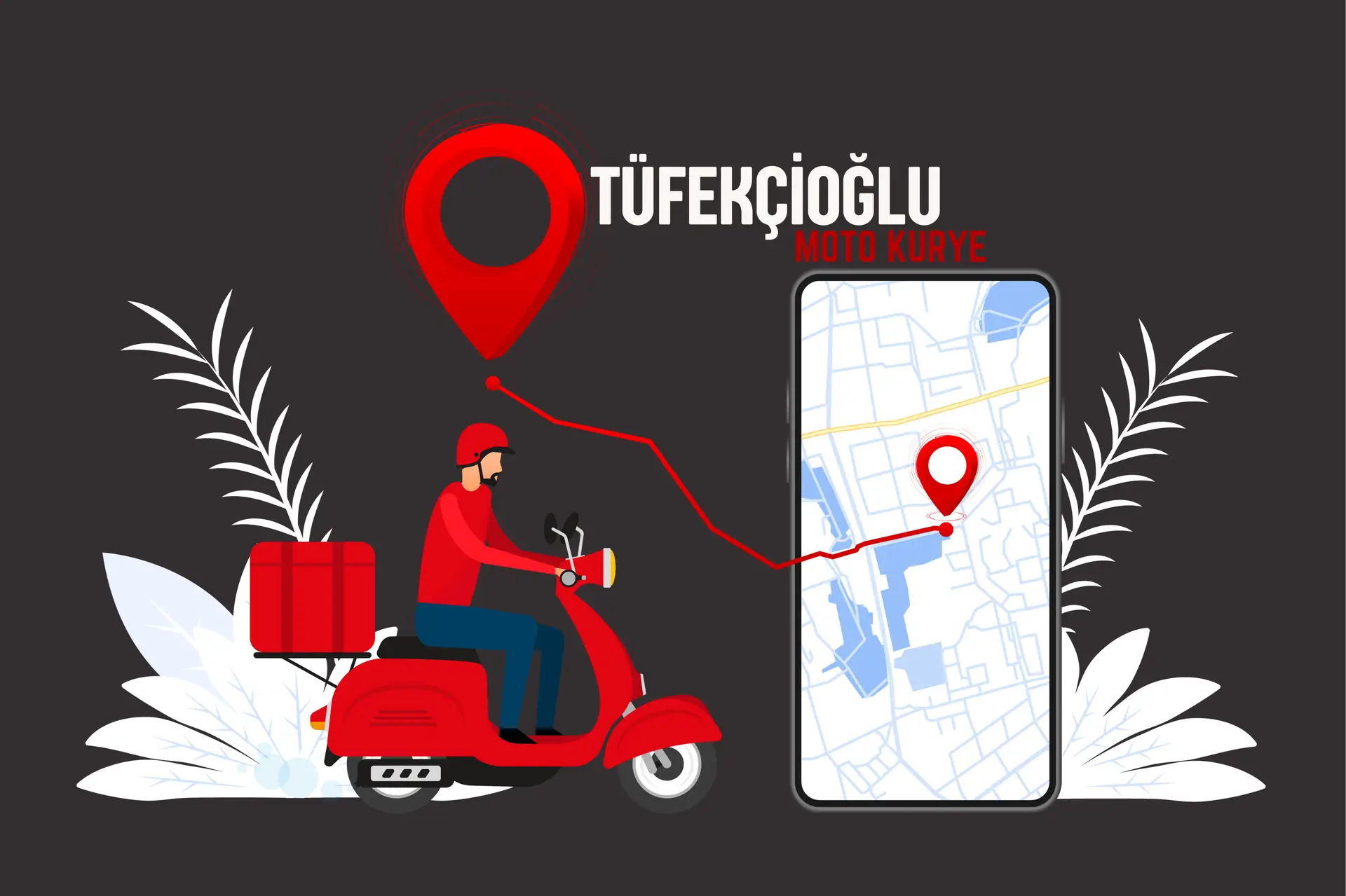 Tüfekçioğlu İstanbul Motorlu Kurye Hakkında Bilgi Sunan Görsel