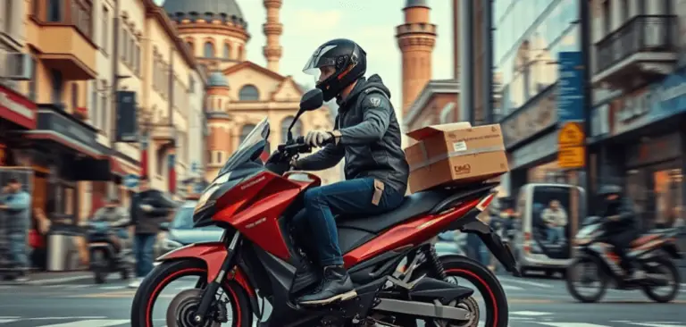 Motorlu Kurye Hızlı Teslimat.